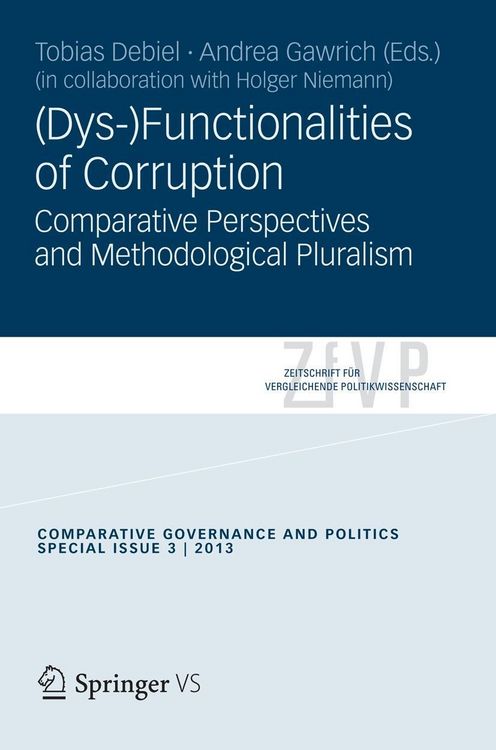 Produktbild: (Dys-)Functionalities of Corruption