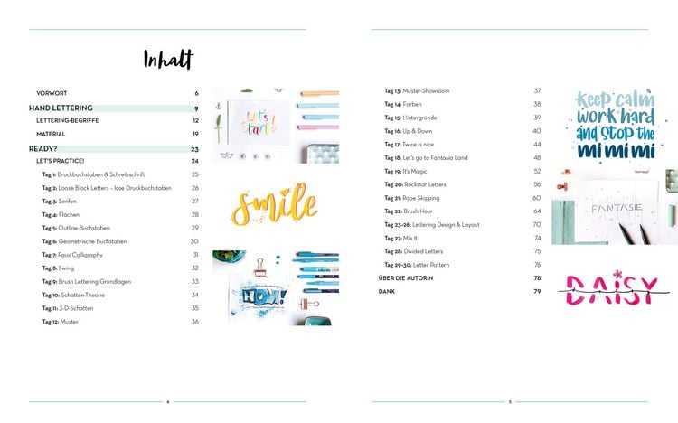 Produktbild: Handlettering &ndash; Super easy! Dein 30-Tage-Workshop
