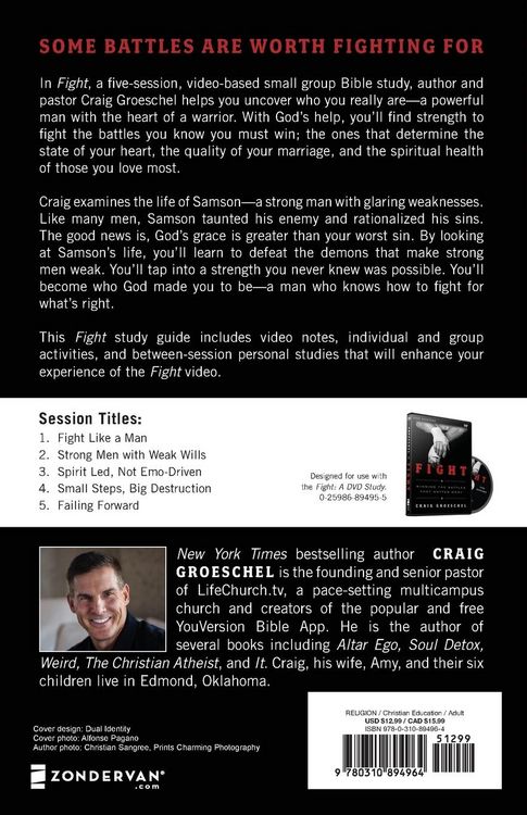Produktbild: A Fight Bible Study Guide