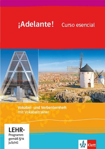 Produktbild: &iexcl;Adelante! Curso esencial. Vokabel- und Verbenlernheft 1. Lernjahr