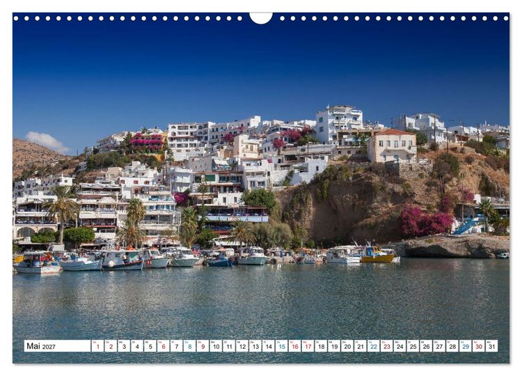 Produktbild: Kreta &ndash; Zwischen Bergen, Buchten und Geschichte (Wandkalender 2027 DIN A3 quer), CALVENDO Monatskalender