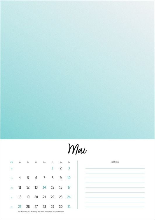 Produktbild: Kreativkalender Design A4 2026