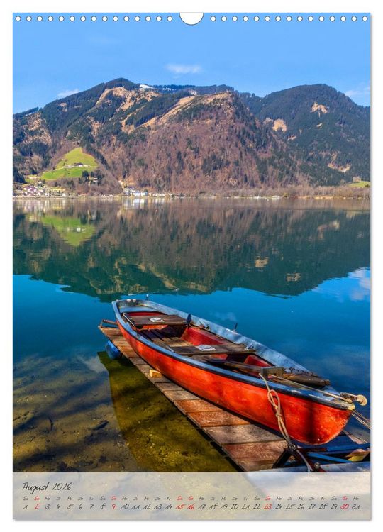 Produktbild: Rund um Zell am See (Wandkalender 2026 DIN A3 hoch), CALVENDO Monatskalender