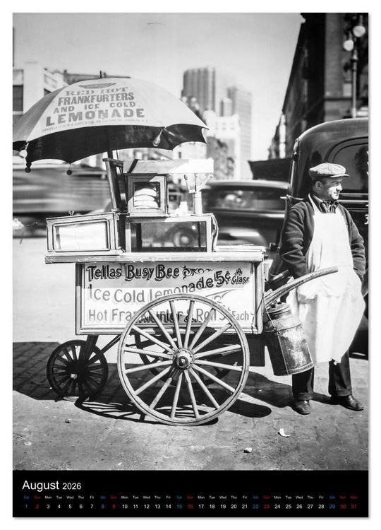 Produktbild: Historic New York 1936 (Wall Calendar 2026 DIN A4 portrait), CALVENDO 12 Month Wall Calendar