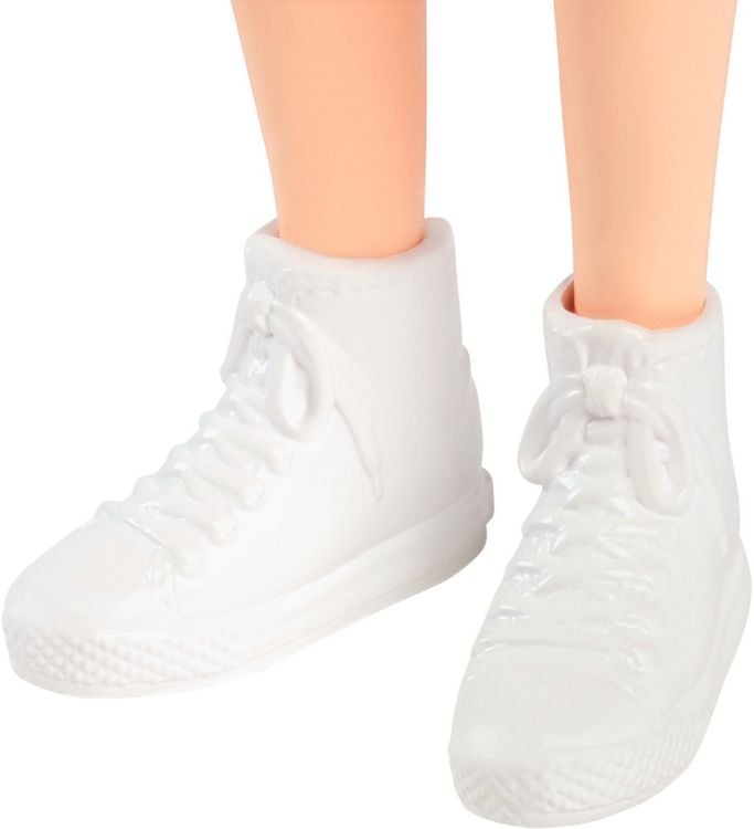 Produktbild: Barbie Fashionista Puppe im Jersey-Oberteil und Faltenrock