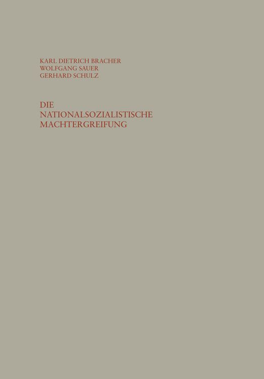 Produktbild: Die nationalsozialistische Machtergreifung