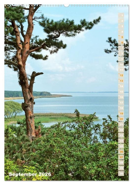 Produktbild: Kurische Nehrung &ndash; Am langen, weichen Ostsee-Strand (hochwertiger Premium Wandkalender 2026 DIN A2 hoch), Kunstdruck in Hochglanz