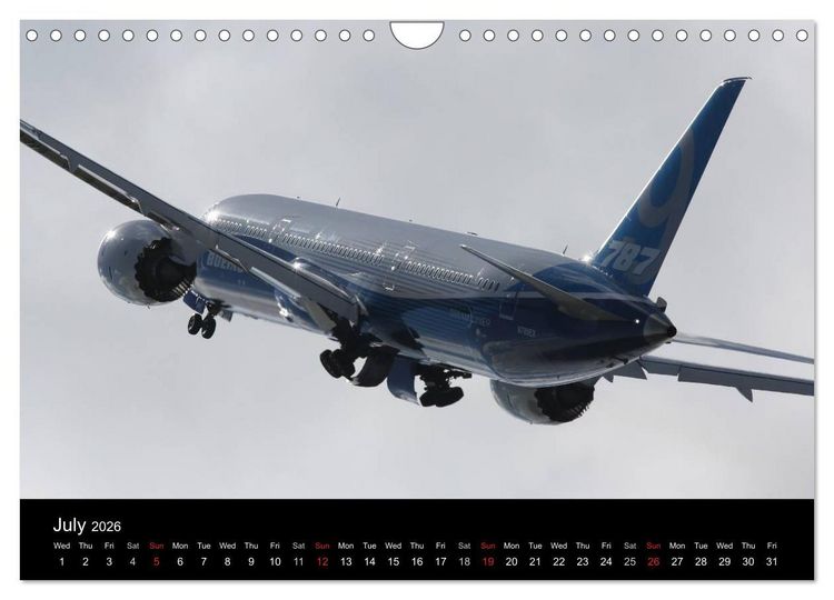 Produktbild: Big Jets (Wall Calendar 2026 DIN A4 landscape), CALVENDO 12 Month Wall Calendar