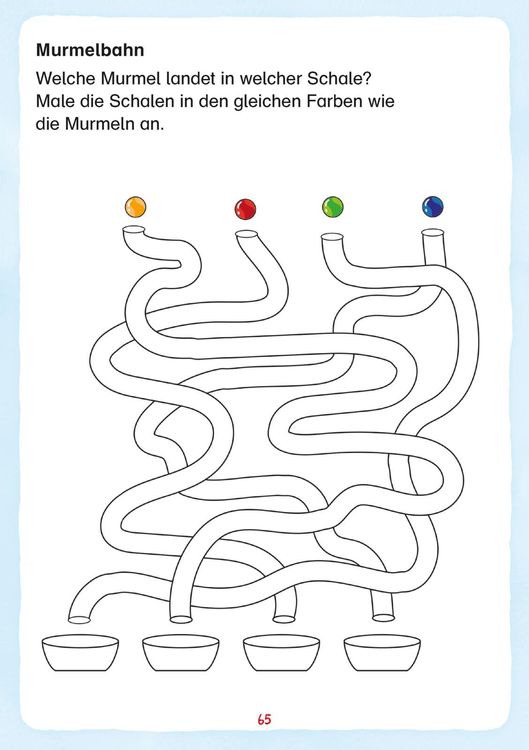 Produktbild: Schlau für die Schule: Mein bunter Motorik-Block