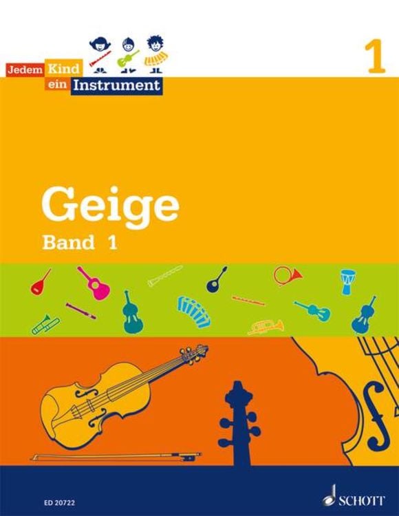 Bild vom Artikel Geige Band 1 - Jedem Kind ein Instrument vom Autor Norbert Koop