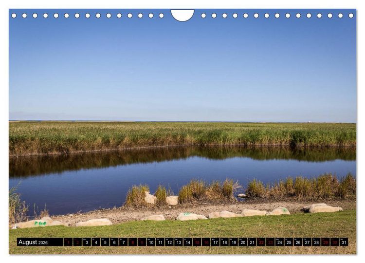 Produktbild: Insel Fehmarn - Impressionen eines Sommertages an der Ostsee (Wandkalender 2026 DIN A4 quer), CALVENDO Monatskalender