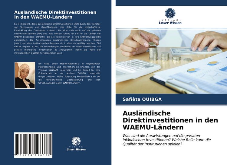 Produktbild: Ausl&auml;ndische Direktinvestitionen in den WAEMU-L&auml;ndern