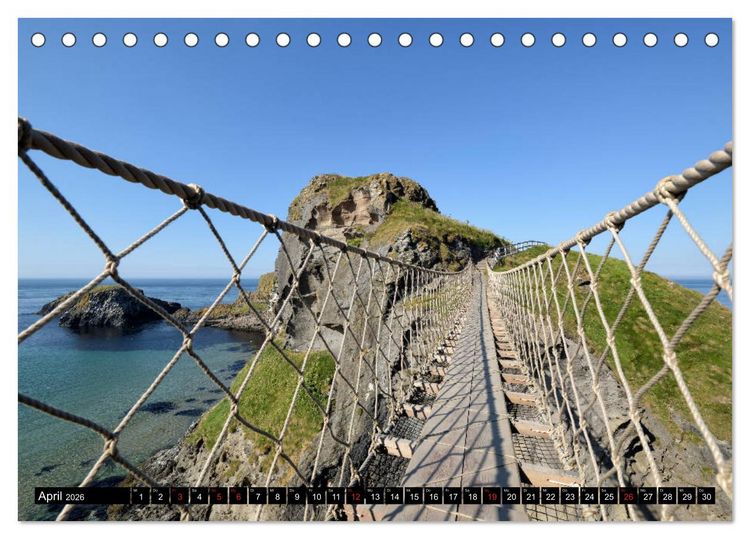 Produktbild: Roadtrip durch Irland (Tischkalender 2026 DIN A5 quer), CALVENDO Monatskalender