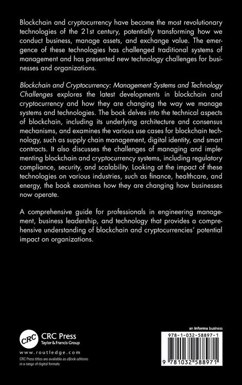Produktbild: Blockchain and Cryptocurrency