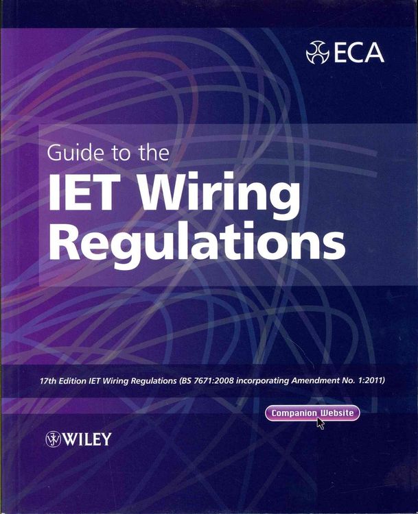 Produktbild: Guide to the IET Wiring Regulations