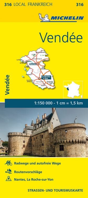 Produktbild: Michelin Localkarte Vendee