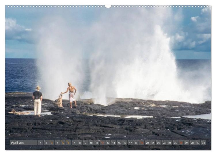 Produktbild: Samoa und Fidschi (hochwertiger Premium Wandkalender 2026 DIN A2 quer), Kunstdruck in Hochglanz