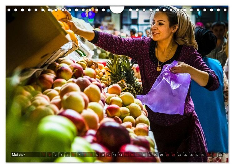Produktbild: Duschanbe &ndash; Hauptstadt von Tadschikistan (Wandkalender 2027 DIN A4 quer), CALVENDO Monatskalender