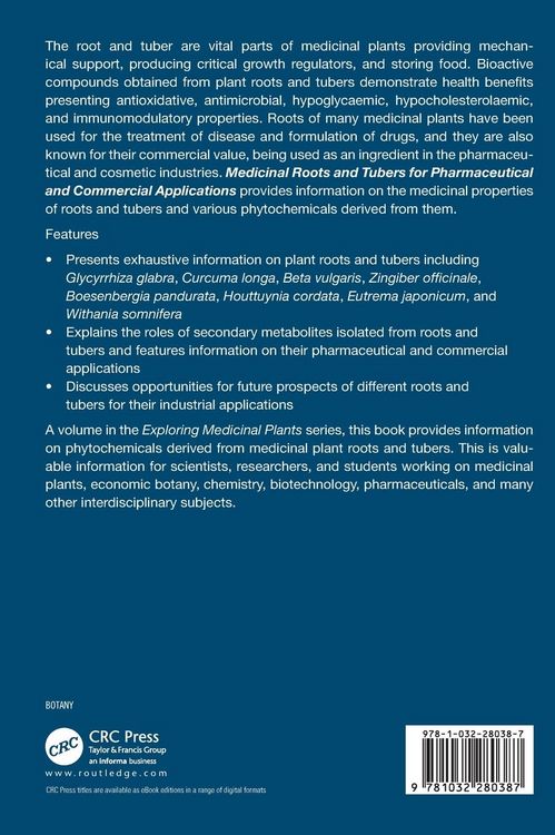Produktbild: Medicinal Roots and Tubers for Pharmaceutical and Commercial Applications