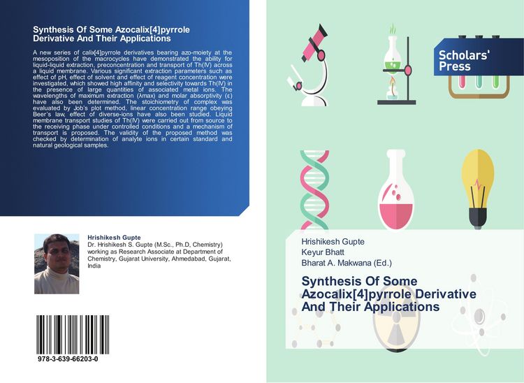 Produktbild: Synthesis Of Some Azocalix[4]pyrrole Derivative And Their Applications