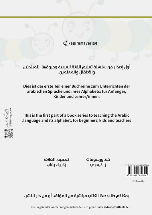 Produktbild: Learning to write the arabic Alphabet - Das arabische Alphabet f&uuml;r Anf&auml;nger und Kinder lernen