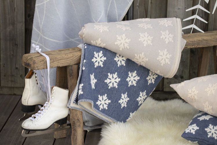 Produktbild: Plaid "Schneeflocke" (GRS)