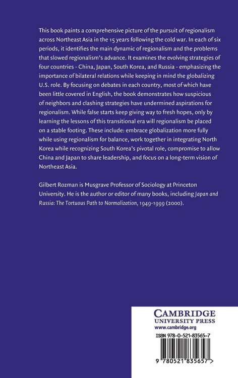 Produktbild: Northeast Asia's Stunted Regionalism
