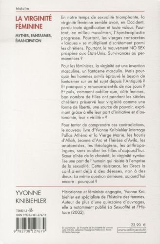 Produktbild: La virginit&eacute; f&eacute;minine : mythes, fantasmes, &eacute;mancipation