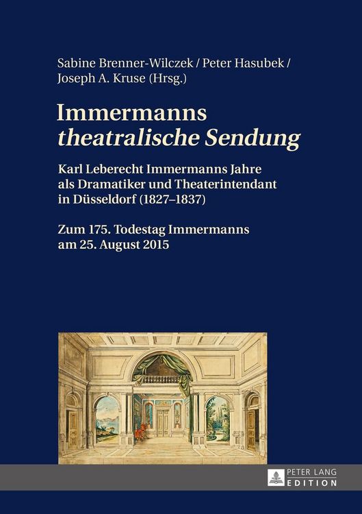 Produktbild: Immermanns &laquo;theatralische Sendung&raquo;