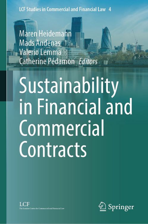 Produktbild: Sustainability in Financial and Commercial Contracts