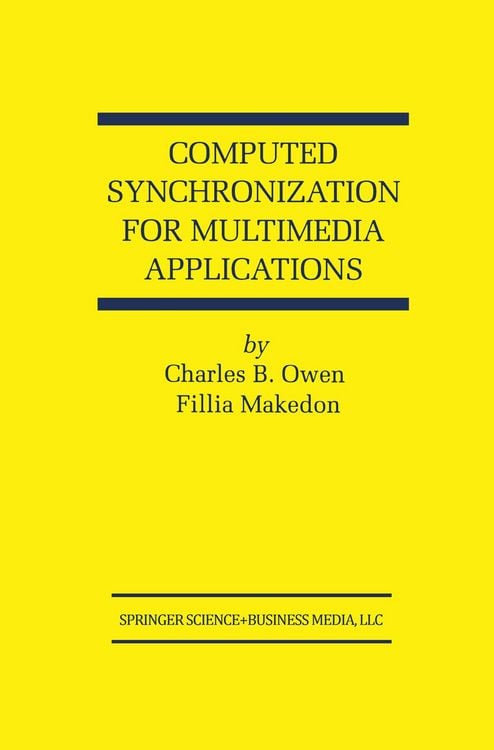 Produktbild: Computed Synchronization for Multimedia Applications