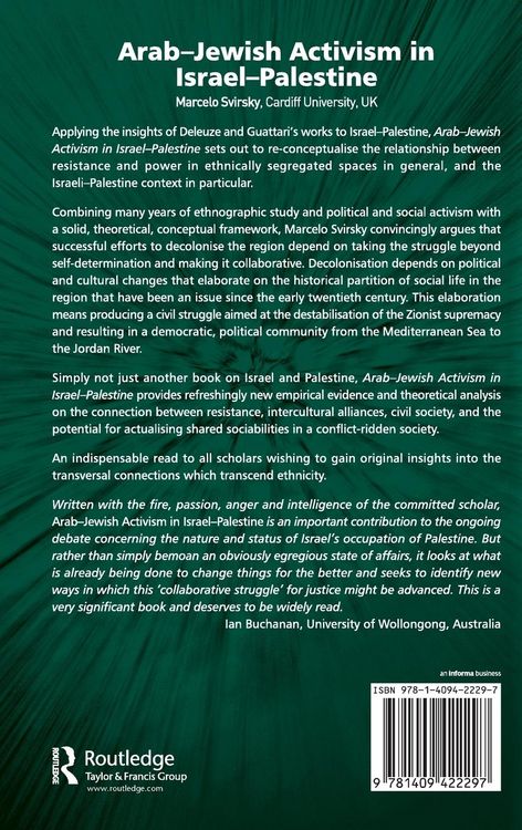 Produktbild: Arab-Jewish Activism in Israel-Palestine