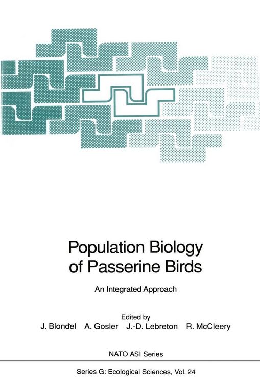 Produktbild: Population Biology of Passerine Birds