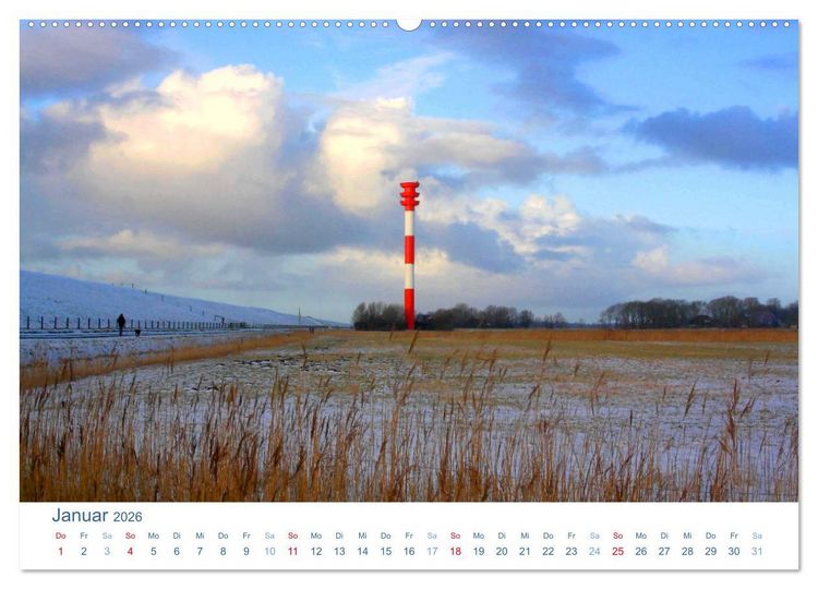 Produktbild: Butjadingen 2026. Impressionen zwischen Jade und Weser (Wandkalender 2026 DIN A2 quer), CALVENDO Monatskalender