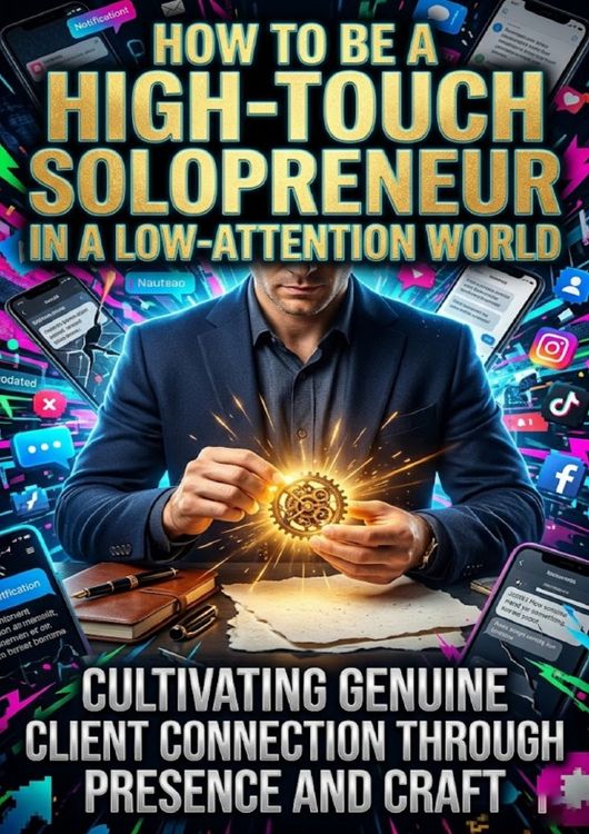 Produktbild: How to Be a High-Touch Solopreneur in a Low-Attention World