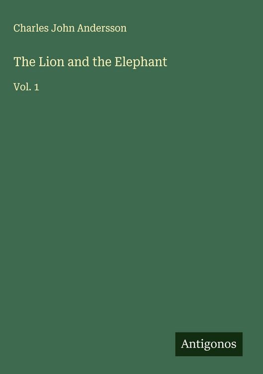 Produktbild: The Lion and the Elephant
