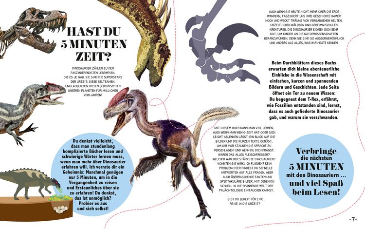 Produktbild: 5-Minuten Wissen Dinosaurier