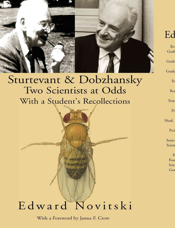 Produktbild: Novitsky, E: Sturtevant and Dobzhansky Two Scientists at Odd