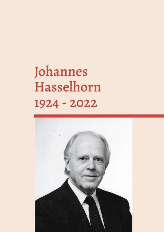 Produktbild: Johannes Hasselhorn 1924 - 2022