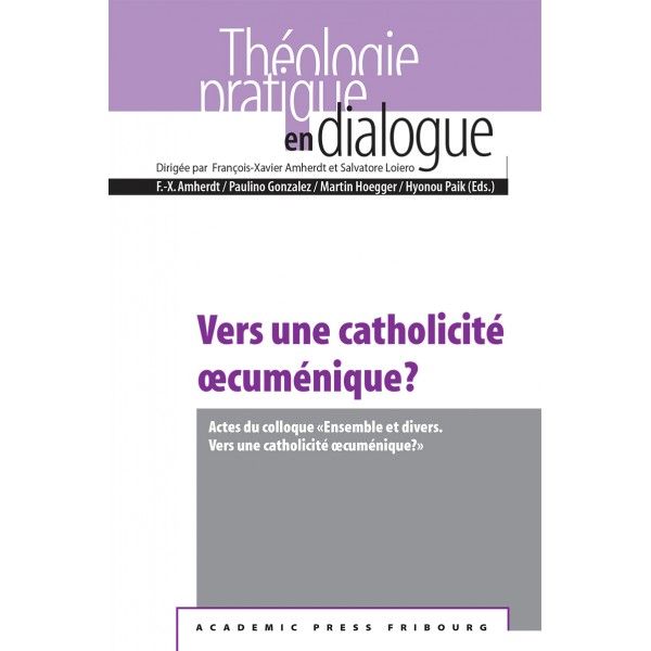 Produktbild: Vers une catholicit&eacute; &oelig;cum&eacute;nique?