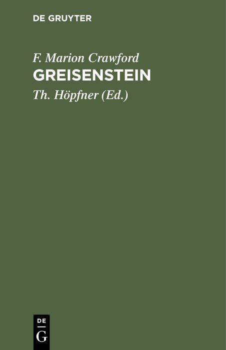 Produktbild: Greisenstein