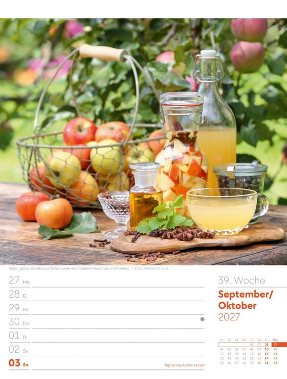 Produktbild: Gartengl&uuml;ck Wochenplaner Kalender 2027