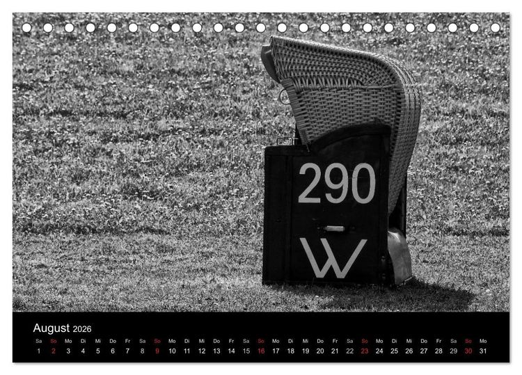 Produktbild: Willkommen in Cuxhaven (Tischkalender 2026 DIN A5 quer), CALVENDO Monatskalender