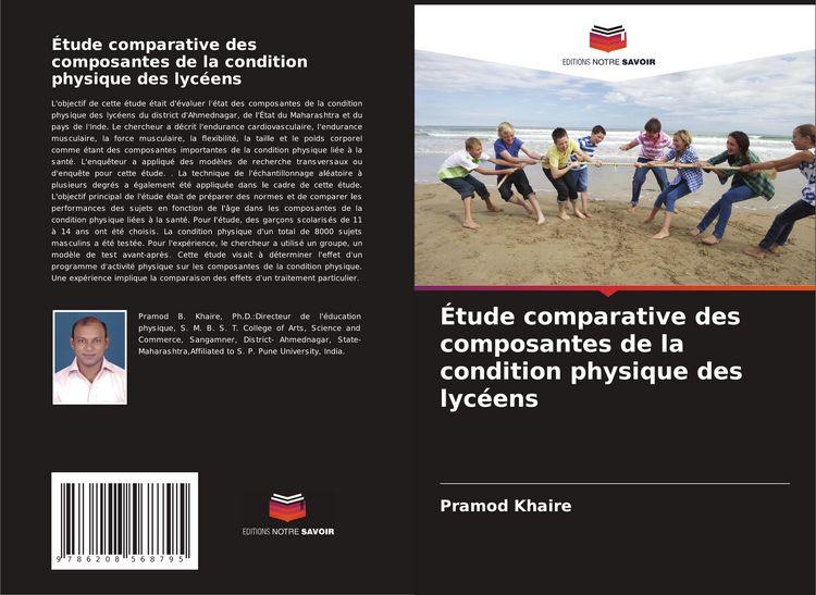 Produktbild: &Eacute;tude comparative des composantes de la condition physique des lyc&eacute;ens
