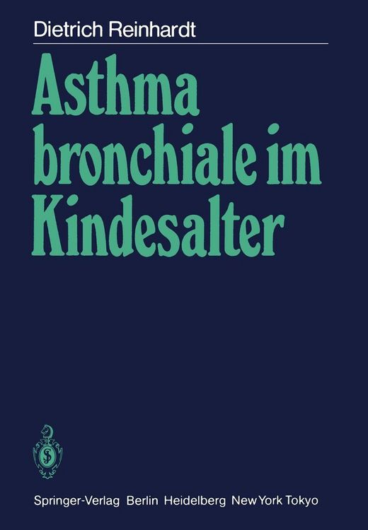 Produktbild: Asthma bronchiale im Kindesalter