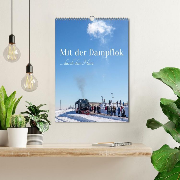 Produktbild: Mit der Dampflok durch den Harz (Wandkalender 2027 DIN A3 hoch), CALVENDO Monatskalender