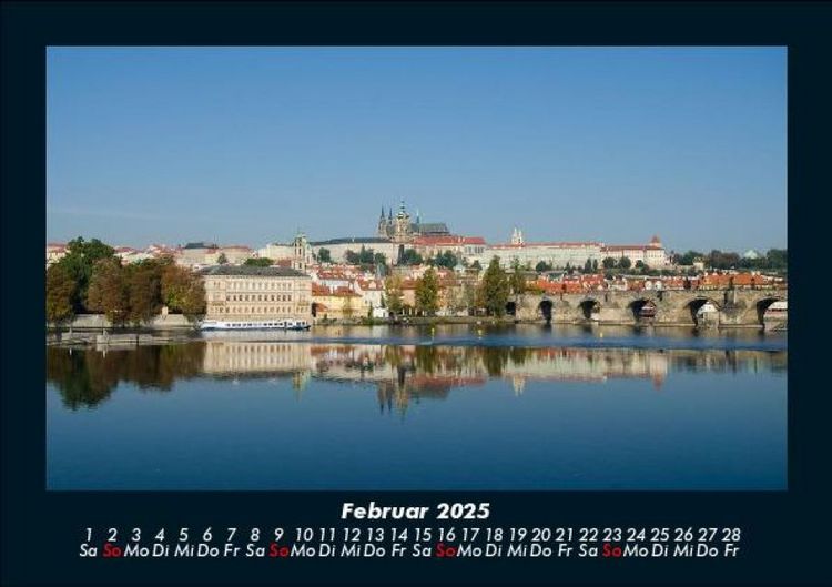 Produktbild: Prag 2025 Fotokalender DIN A5