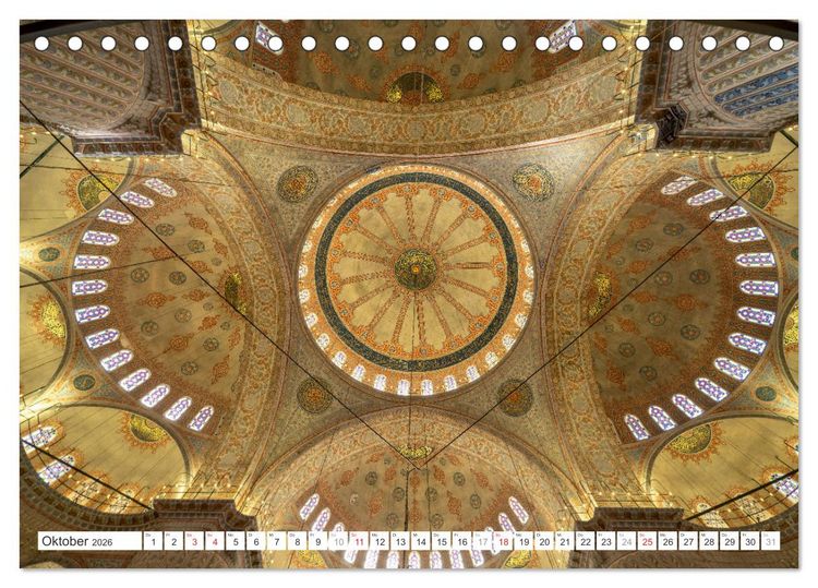 Produktbild: T&uuml;rkei - Istanbul (Tischkalender 2026 DIN A5 quer), CALVENDO Monatskalender