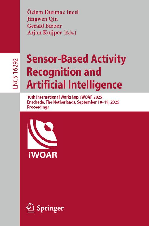 Produktbild: Sensor-Based Activity Recognition and Artificial Intelligence