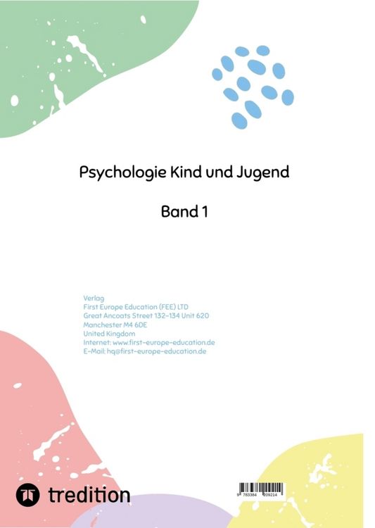 Produktbild: Psychologie Kind und Jugend Teil 1